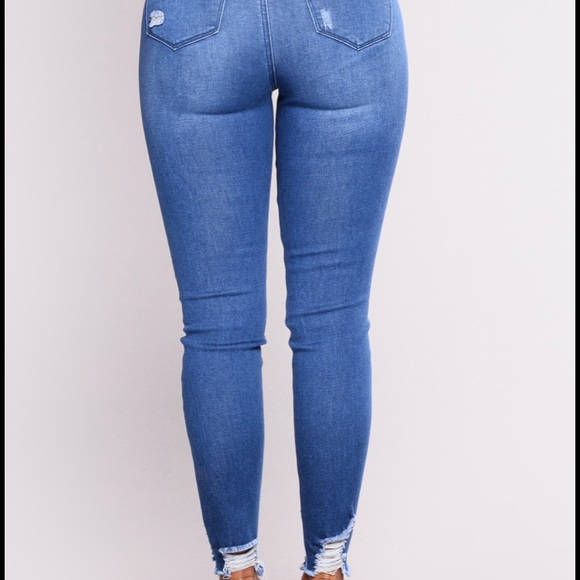 Fashion Nova Ripped Jeans - Picture 2 of 4